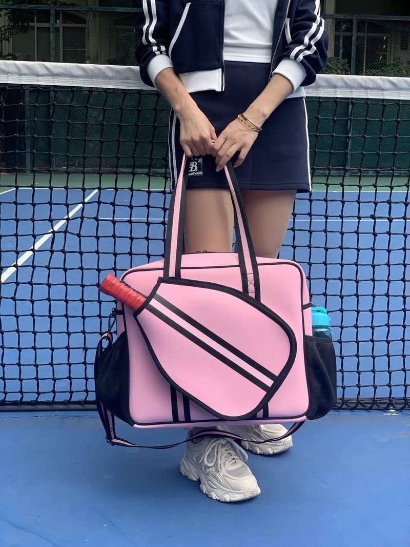 Product Introduction of Túi Pickleball, Chất Liệu Cao Su Tổng Hợp Không Thấm Nước, Dung Tích Lớn, Dây Đeo Vai Có Thể Tháo Rời Và Điều Chỉnh, Túi Đeo Vai, Túi Xách Tay, Thích Hợp Cho Thể Thao, Túi Vợt Pickleball Túi Thể Thao Bag Sport Balo Nam 17