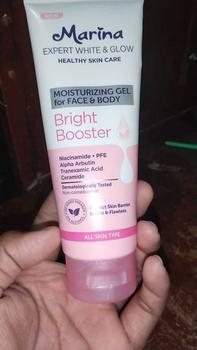 Product Review of (READY STOK) Marina Expert White & Glow Moisturizing Gel for Face & Body  Hydra Lock 170ML | MOISTURIZER MARINA FOR FACE AND BODY from Ⓗ**Ⓝ 0