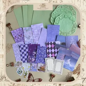 30pcs Journal Kit Pastel Cute korean deco journaling jurnal diari dekorasi art jurnal kit bujo penpal dekorasi scrapbook diary notebook