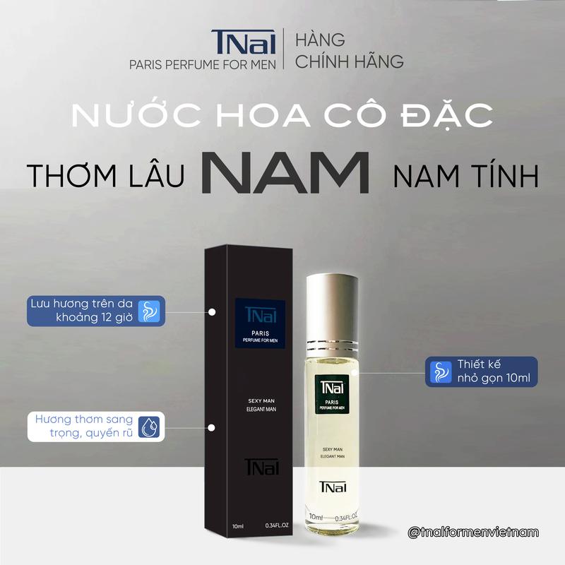  KIMTRON X TNal Paris Perfume For Men Nước Hoa Nam Cô Đặc 10ml Hương Gỗ Nam Tính Sang Trọng Lưu Hương 8-12 Giờ Thiết Kế Nhỏ Gọn Tiện Lợi 