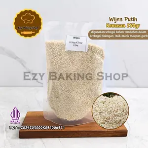 Wijen Putih 250gr / White Sesame Seed / Biji Wijen Putih Default
