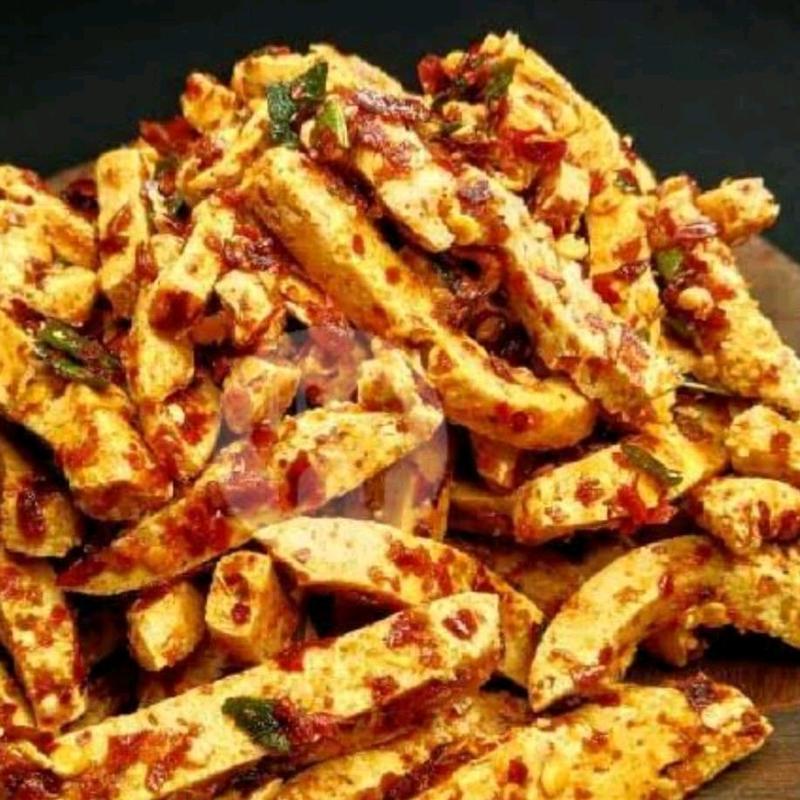 basreng pedas aroma daun jeruk kemasan 1kg 1