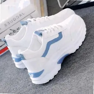 DIS-Sepatu Wanita Kasual Sneakers Korean COEK SW-48 - Biru, 37 | Hot Item