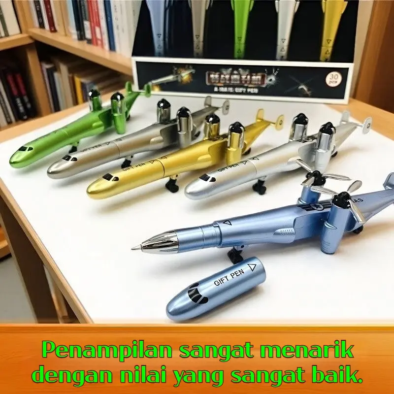 MUT Pulpen mainan helikopter - hadiah yang cocok untuk pelajar pulpen netral