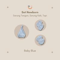 Gambar MIOUBABY Set Newborn - Topi Sarung Tangan Dan Kaki Polos Bayi All Size - Birch dari Mioubaby_NEW Kab. Sleman 4 Tokopedia