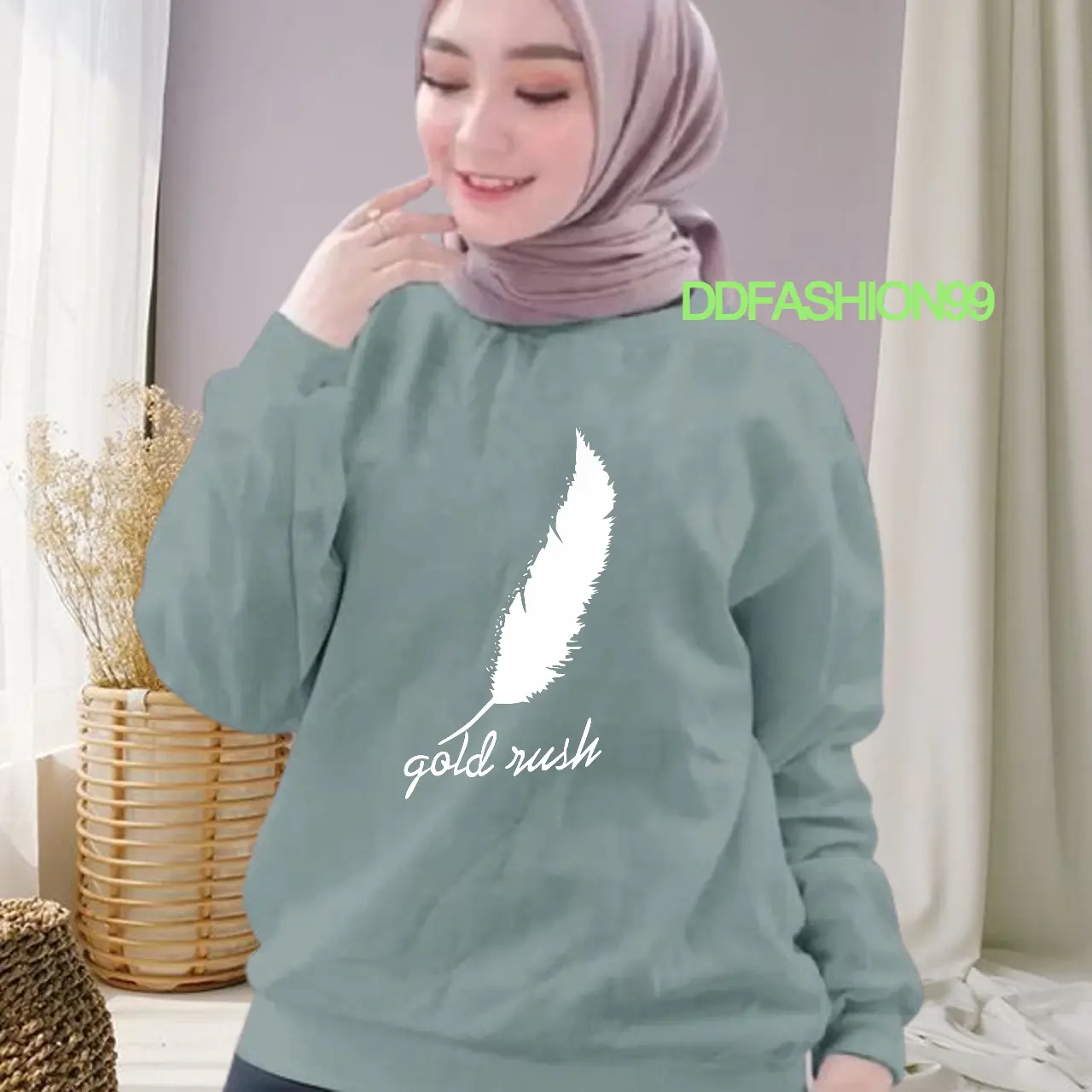 Bisa Cod Kaos Atasan Wanita Logo Gold Rush Besar / Baju Atasan Wanita Lengan Panjang / Kaos Trendy / Kaos Terlaris / Kaos Kekinian / Kaos Distro Wanita Nyaman