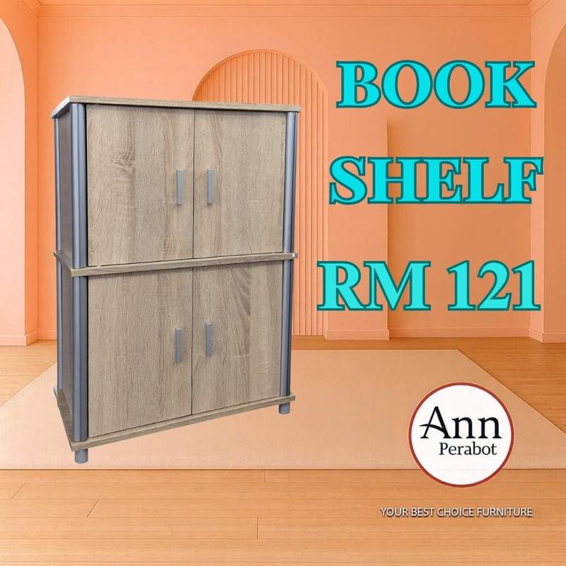 (PERABOT ANN) RAK BUKU 2 TINGKAT / RAK SERBAGUNA / BOOKSHELF - TikTok ...