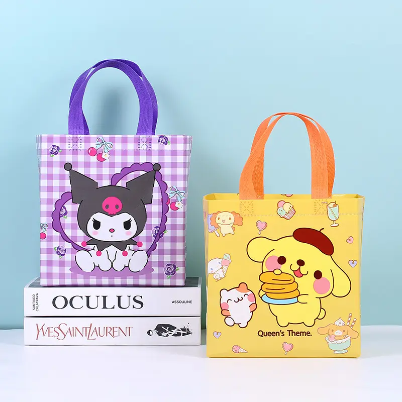 Tas Goodie Bag [10pcs] Spoun Non Woven Model Sanrio 5