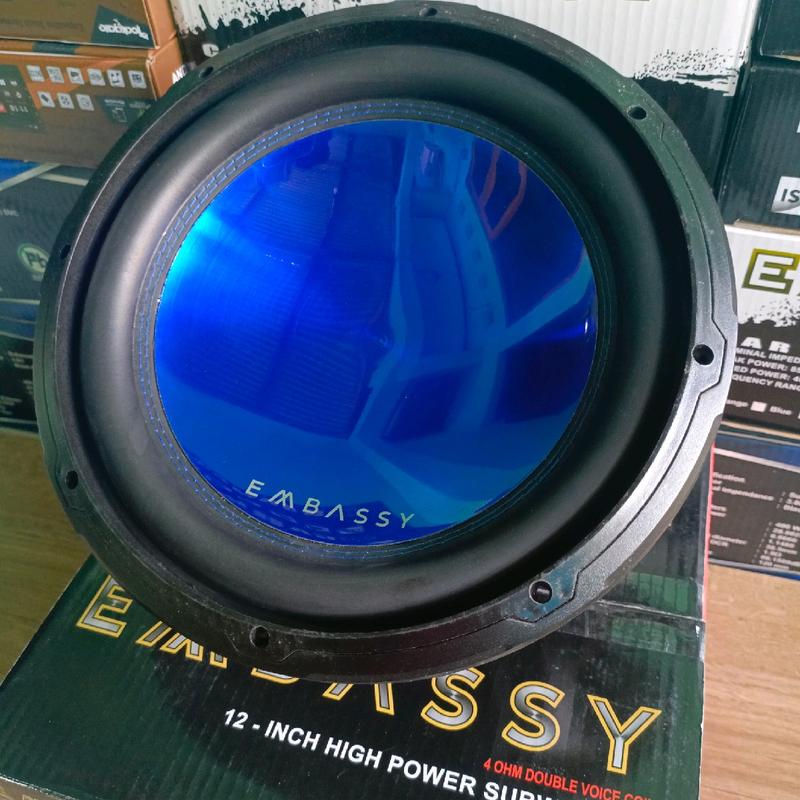 Subwoofer Embassy 12 inch EW-126 Double Coil Speaker 2