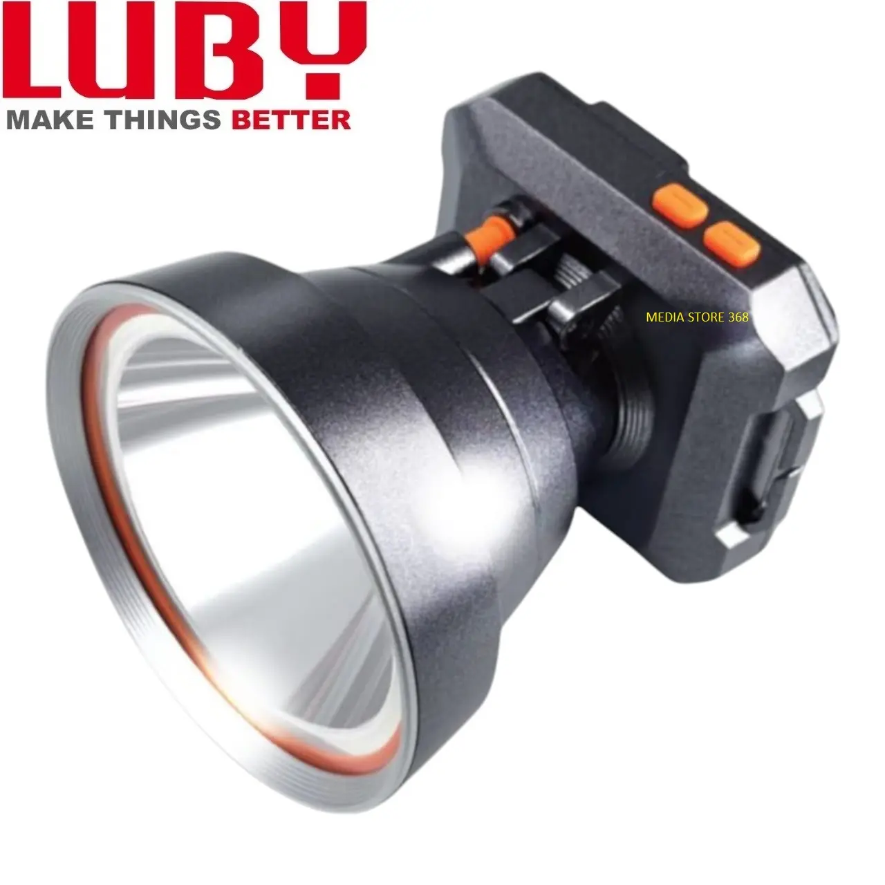 SENTER KEPALA LED 65W LUBY L-2931L - BATERAI 9.000mAh LITHIUM - JARAK JAUH - TAHAN LAMA - TYPE-C - WATERPROOF