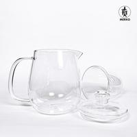 Gambar MERKO Brew Vision Tea pot 500ml infusur - Blirik wadah seduh teh full kaca dengan gagang dan tutup dari Maharaja Coffee Kota Administrasi Jakarta Pusat 2 Tokopedia