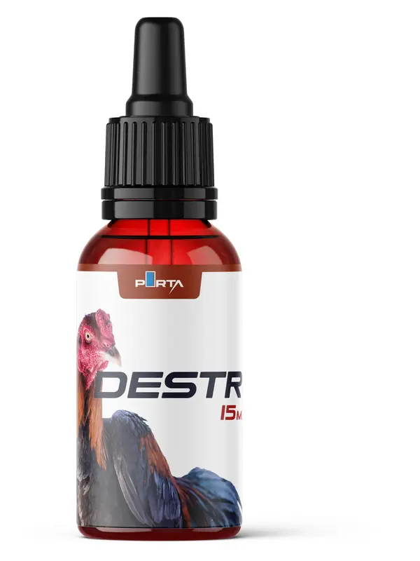 DESTRON 15ml - (Obat Khusus untuk Ayam Aduan yang Sakit) 2