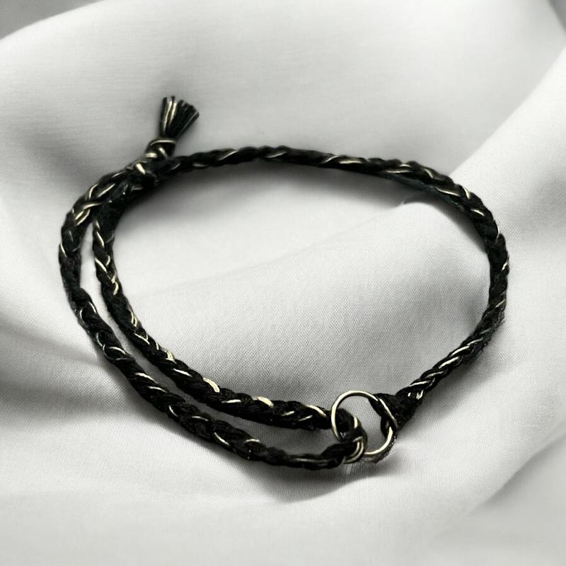 Product Introduction of Gelang tali benang simple gelang handmade couple motif abstrak bahan benang premium langsung kirim Bracelets 1