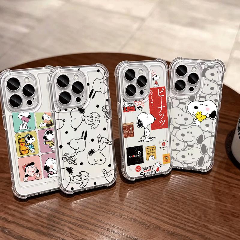 Cute Lovely Snoopy Clear Shell For VIVO Y27 Y22S Y28 Y36 Y35 Y03 Y17S Y15S Y02S…
