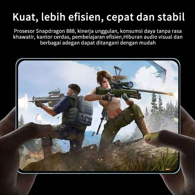 【COD】2025 Han.Z MatePad  5G Tablet H13. 10.3 inci baru[16GB+1TB] Pengalaman profesional seperti PC |Tampilan layar penuh warna asli OLED 120Hz l ultra-tipis | ultra-portabel Wifi 5