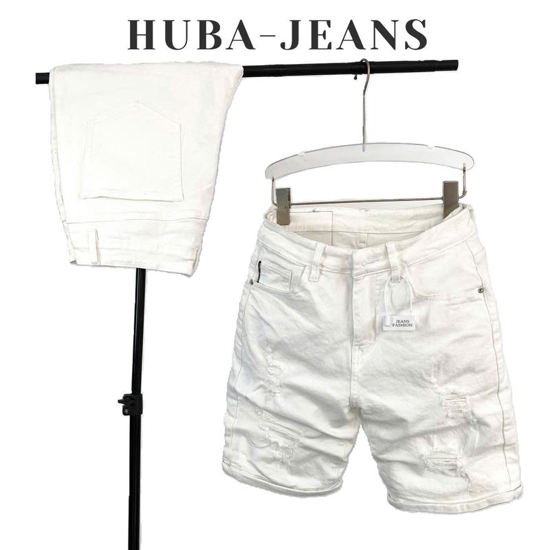 Product Introduction of Quần SHORT jeans nam HUBA-JEANS wash THOI TRANG Menswear Pants Có Túi Denim 10