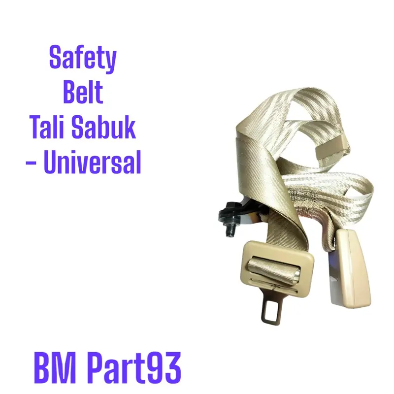 Sabuk Pengaman Safety Belt Lock Seat Beal Tali Universal untuk Semua BISI - Bayi 0