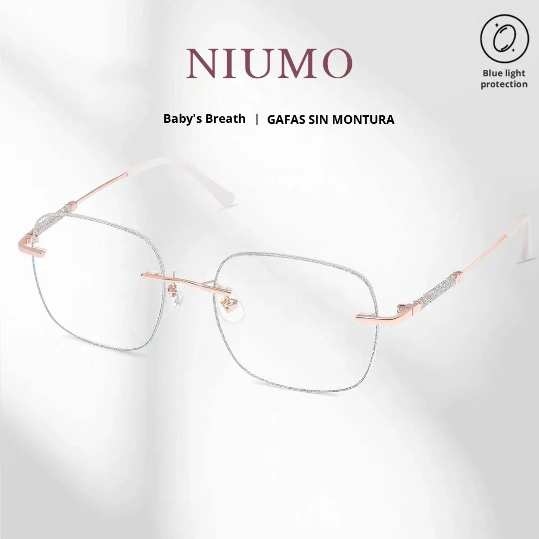 Lentes sin marco que cambian de color al sol ️ | Protegen contra rayos UV y luz azul | Estilo moderno y combinan con todo