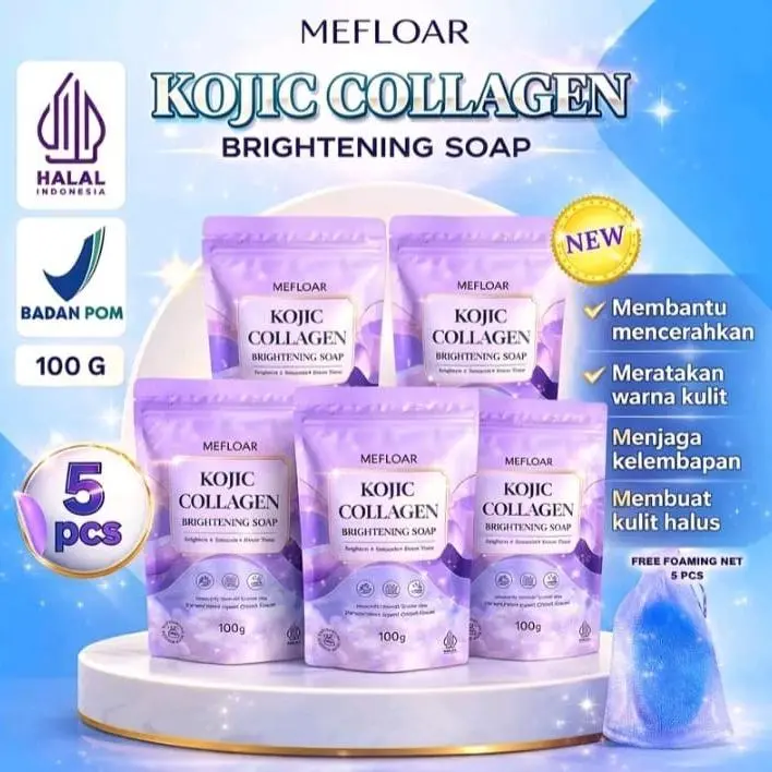 5*PCS Mefloar Kojic Collagen