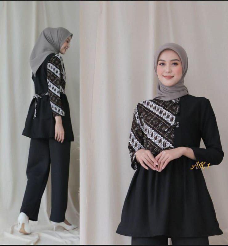 Batik Wanita Modern Baju Batik wanita Atasan Wanita Batik 7