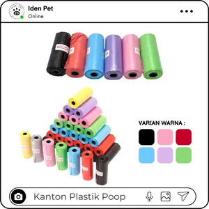 Refill Kantong Plastik Pup Sampah Popok Refil Plastic Kotoran Hewan Anjing Poop Bag