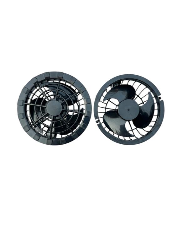 2 quạt lẻ  3 cánh 18v không chổi than gắn áo điều hoà ( quạt phụ kiện lẻ )   ( LƯU Ý CHỈ DÙNG CHO PIN CÓ ĐẦU RA LÀ CHÂN TRÒN )