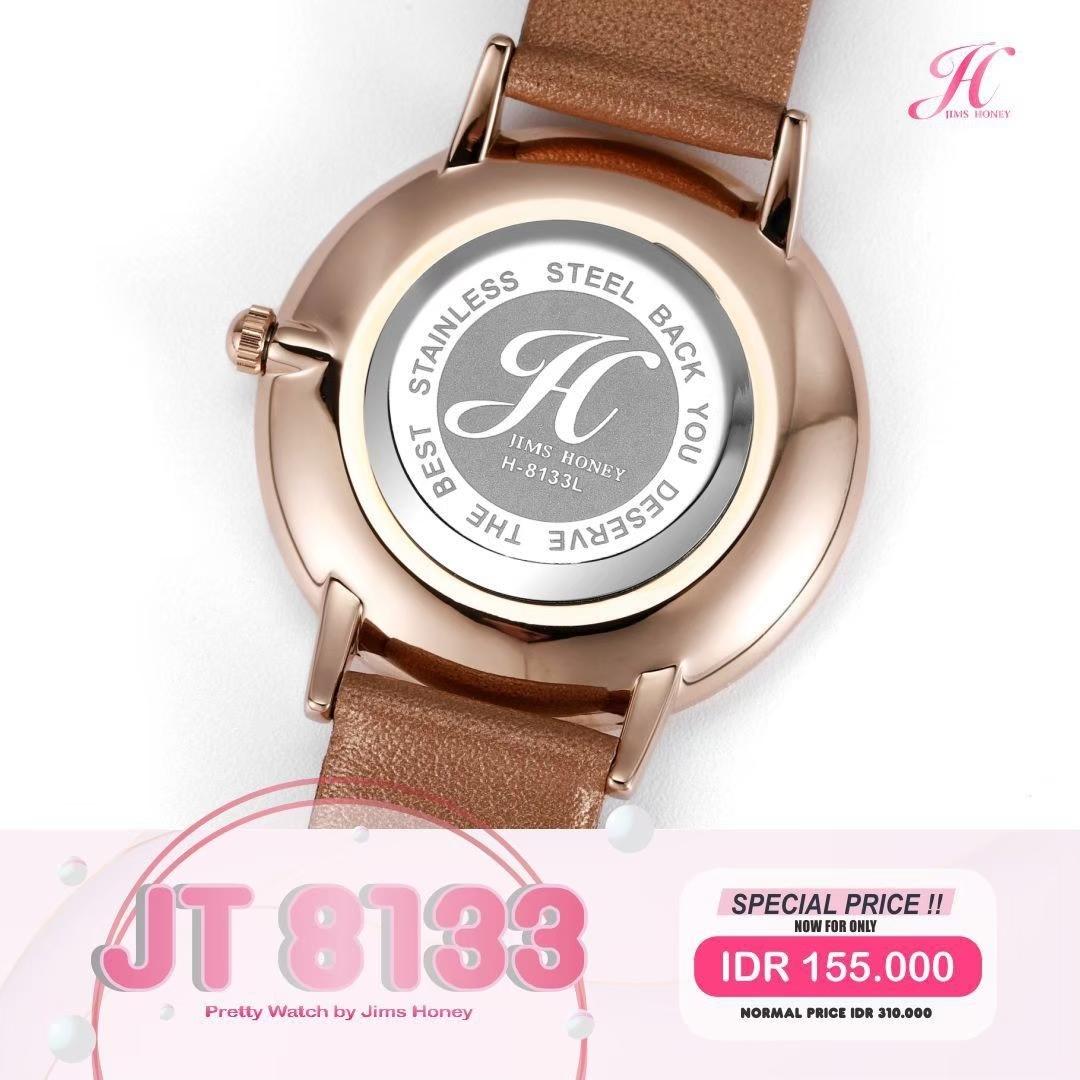 JIMS HONEY JAM TANGAN WANITA JT 8133 (FREE BOX + BATERAI)