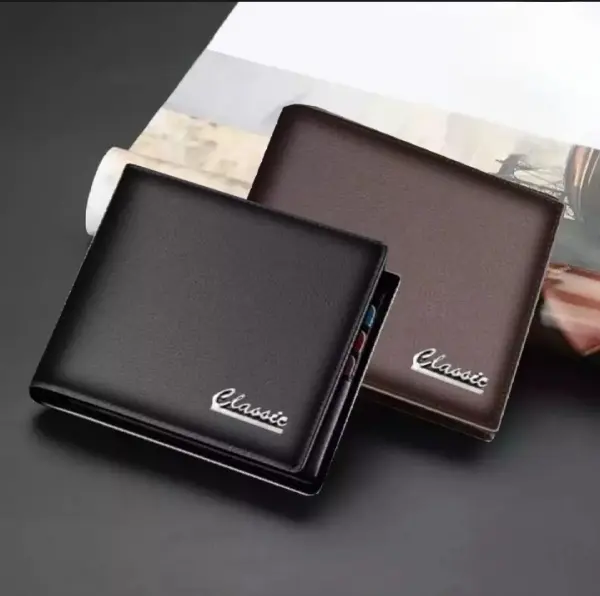 Dompet pria Import model D31A Kulit PU Kartu Uang