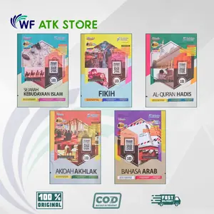 LKS Fitrah Kelas 10 11 12 Semester 2 MA/SMA - Kurikulum Merdeka - Bahasa Arab, Akidah Akhlak, Fikih, Al Quran Hadis, SKI (Sejarah Kebudayaan Islam)