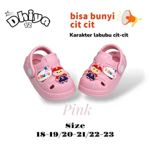 Sandal Anak Laki Laki Dan Perempuan Bunyi Cit Cit Labubu Naki