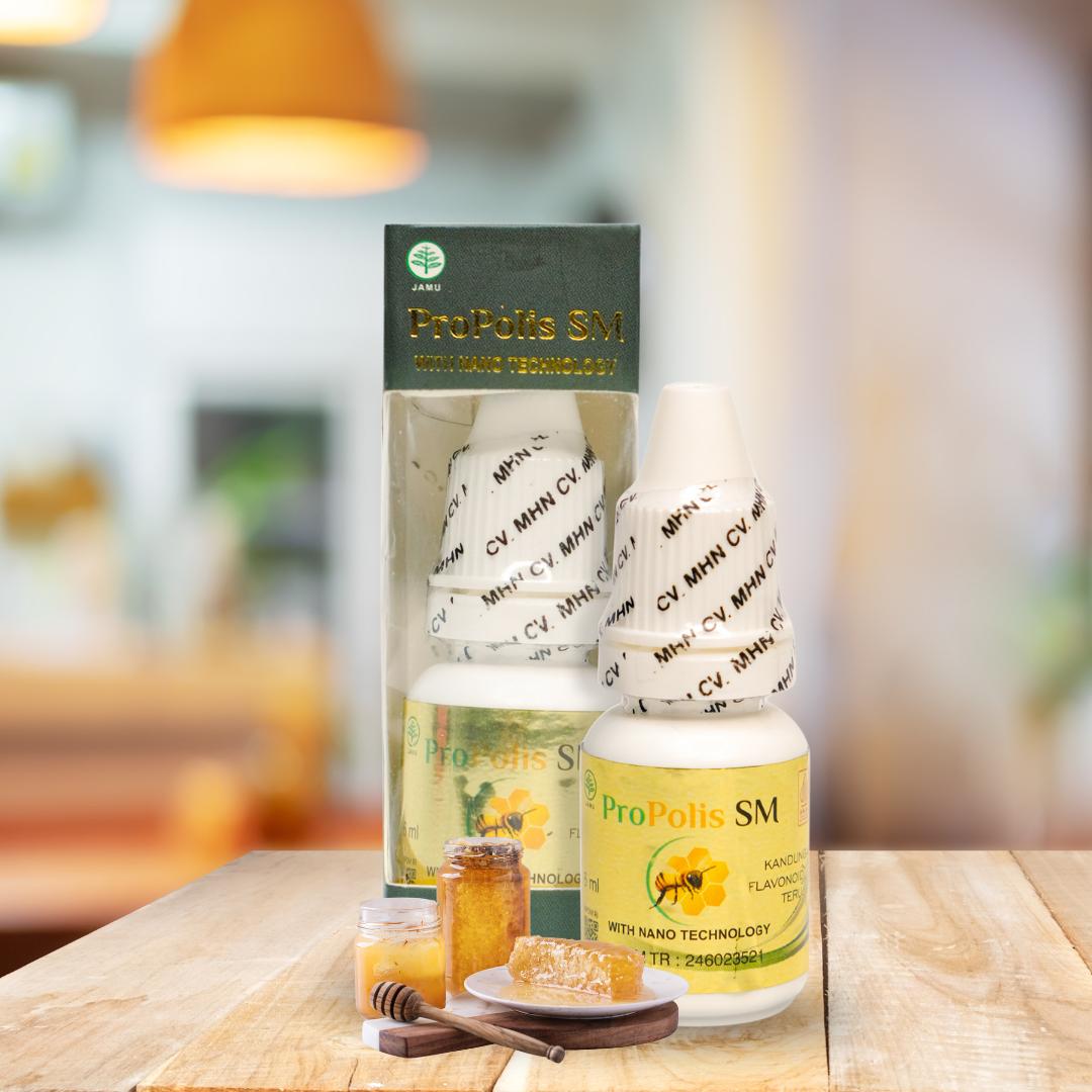 Propolis SM - Totol Jerawat, Penghilang Jerawat Dan Bruntusan Di Wajah Untuk Pria & Wanita