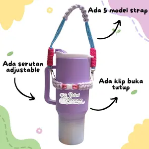 Macrame Tumbler Holder Stanley