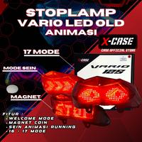 Gambar X-Case Lampu Stop Running Animasi Vario Led Old 2015 - 2017 Magnet 17 Mode Animasi Otomatis  Bulat Kotak Motorcycle Stoplamp Motor WD 197 - ICEBLUE, TANPA FLASHER dari Xcase Indonesia Kota Administrasi Jakarta Barat 3 Tokopedia