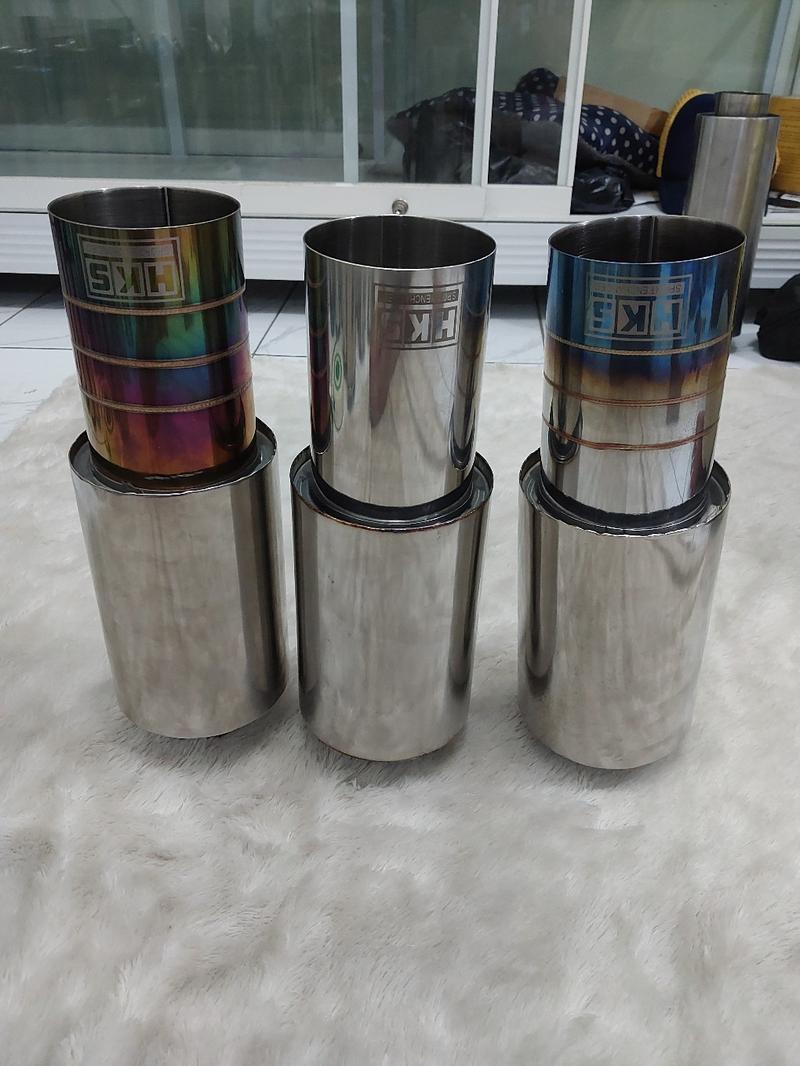 Product Introduction of KNALPOT MOBIL HKS PLONG GAHAR KERING  2inc Cocok di Semua Mobil Bensin - Motorcycle Racing,AGYA,,CALYA,AVANZA,,XENIA,,JAZZ,,BRIO,,DAN DLL 5