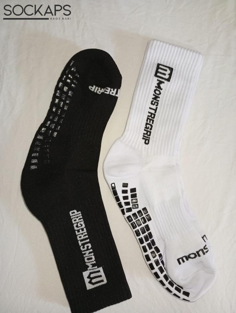 Product Introduction of Kaos Kaki Futsal Anti Slip Pria Dewasa Motif MONSTEGRIP - Olahraga Sepak Bola Nyaman Dan Tebal 4