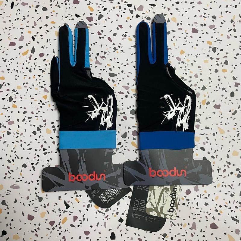 Billiard Glove Boodun 3 Finger Fuschia Origional 1