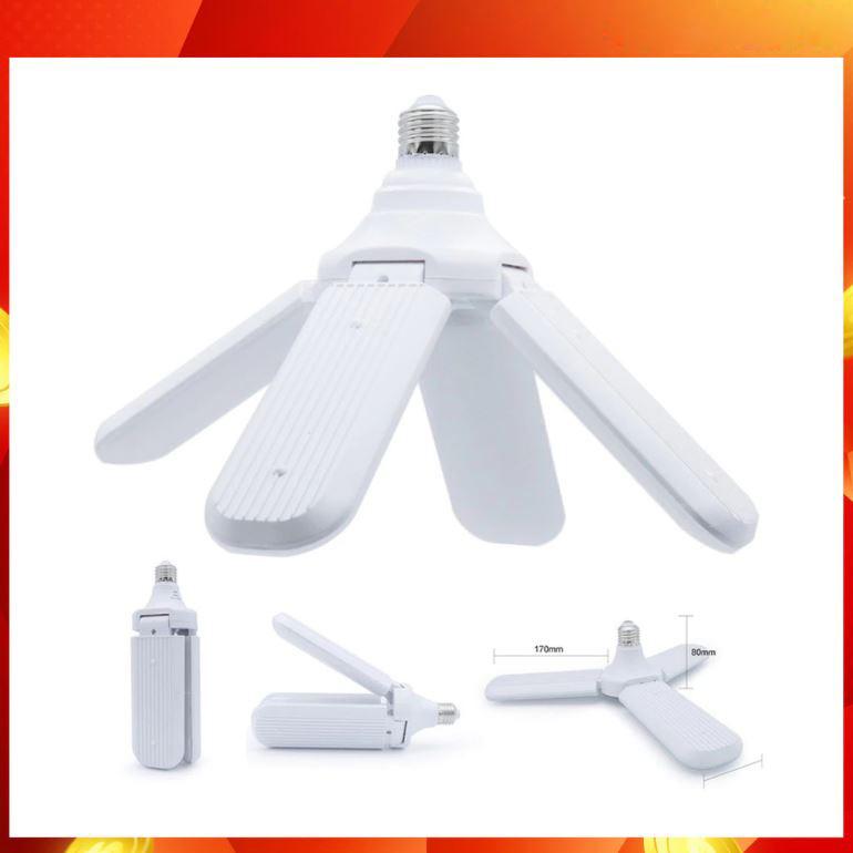 Bóng Đèn Led Hình 4 Cánh Quạt 60W Siêu Sáng