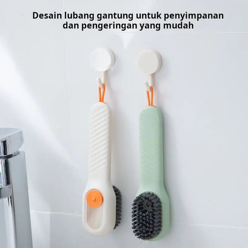 Sikat sepatu cair multi fungsi plus sikat sepatu cair rumah tangga jenis sikat cuci laundry berbulu lembut sikat cuci sepatu tidak melukai senjata dewa sepatu 3