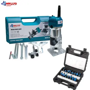 Mikayo Mesin Trimer Profil Kayu Model MD710 710 Watt Cepat 26000 RPM Paket Lengkap Mata Trimer Gratis 12pcs