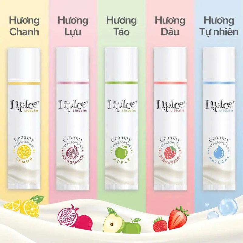 Son dưỡng môi không màu LipIce Creamy Lipbalm 4,3g