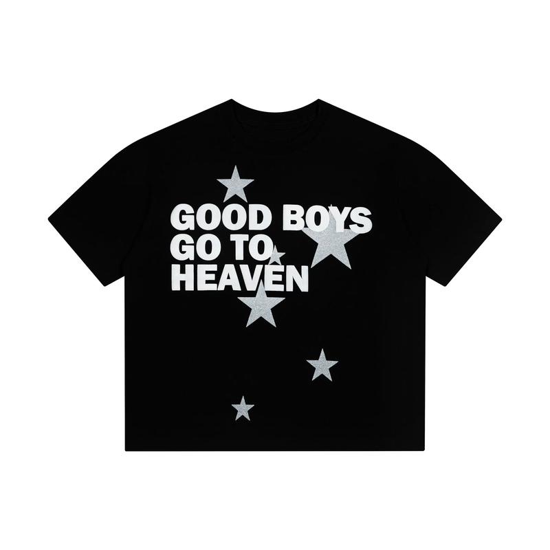 Áo Thun Boxy tee - Jorsey Nam Nữ Unisex Form Rộng Cổ Tròn Menswear ' Badgud -…