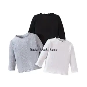 Kaos Anak Perempuan LONG HAND KESLI TOP 1-9 Tahun Korea Style - Fashion Bayi atasan