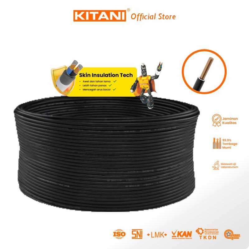 KITANI - NYA 1.5 mm² - 10 Meter -  Kabel Tembaga Kawat 3