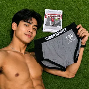 Paket 5 Pcs Celana Dalam Pria Katun Boxer Sport Dewasa Lembut CIBER SPORT Cowok
