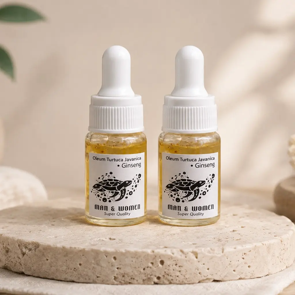 TERBARU - ISI 10ML OLEUM TURTUCA JAVANICA + GINSENG ALAMI UNTUK ...
