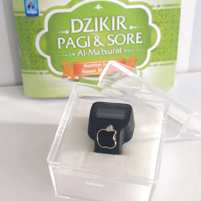 Suhannas - (FREE BUKU DZIKIR) Cincin Tasbih Digital  Muslim Motif Butterfly. 2