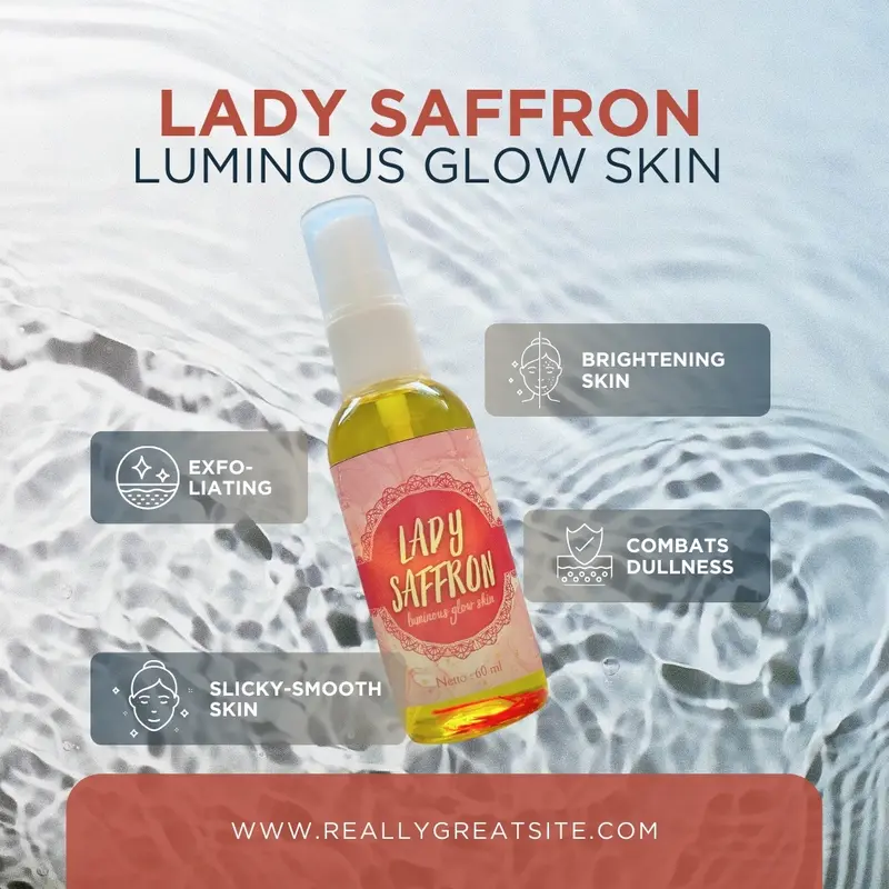 Lady Saffron Deodorant Deo Spray Dosting Antiperspirant Penghilang Bau Badan Pencerah MemutihkanKetiak Hitam Tanpa Meninggalkan Noda Kuning Alpha Arbutin Extract Niacinamide Acid deospray tawas buat ketiak 3