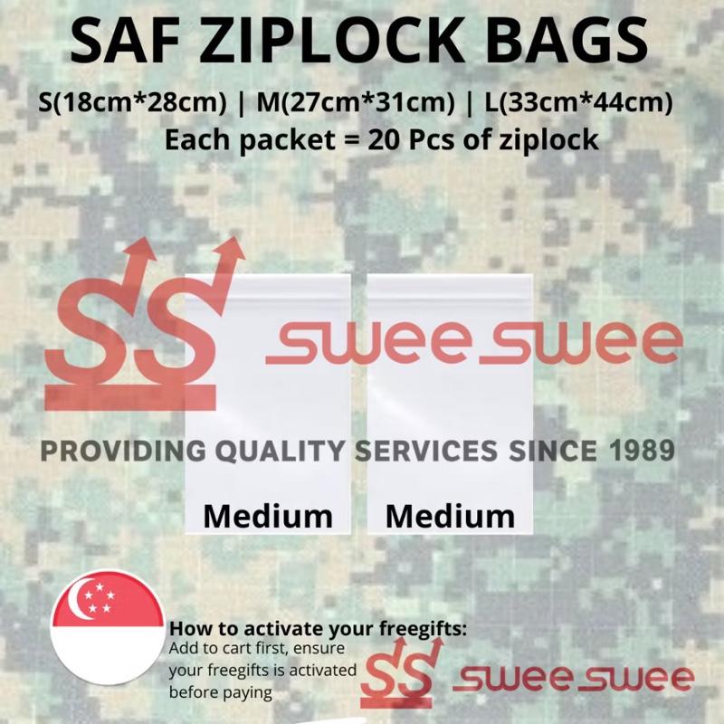 Product Introduction of CHEAPEST & READYSTOCK SAF ZIPLOCK BAGS FOR EASYSTORAGE Emart fieldcamp 12