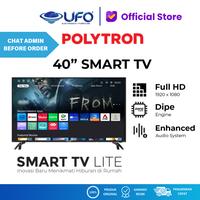 Gambar POLYTRON 40 INCH SMART LITE LED TV FHD PLD40CV8969 dari UFO ELEKTRONIK SEMARANG Kota Semarang 1 Tokopedia