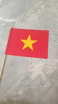 Product Review of Cờ Vẫy Lá Cờ Việt Nam Cờ Đảng Cầm Tay Cán Gỗ Cán Nhựa Cờ Khai Giảng Cổ Vũ Lễ Hội Sự Kiện from V**t N** D** c** C**g h**🇳 0